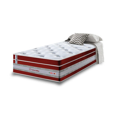Colchão Solteiro OrtoFirm 88x188x32 Double Face Espuma D33 Dourado
