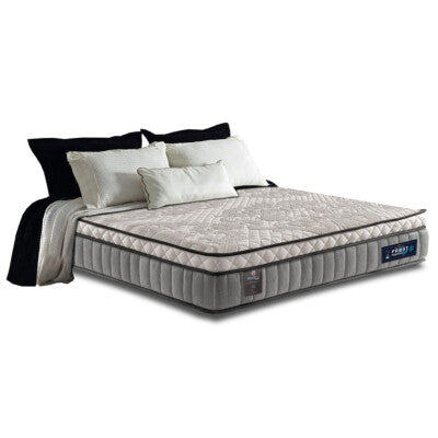Colchão Queen OrtoFirm 158x198x32 Double Face Espuma D45 Cinza