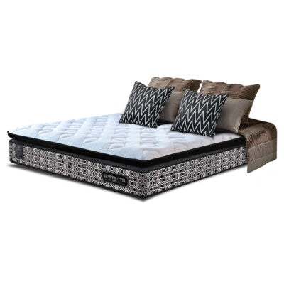 Colchão Casal com Molas Ensacadas Cama inBox Wonderful Branco 138x188x32