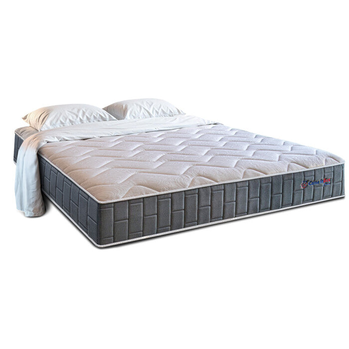 Colchão Queen com Molas Ensacadas Cama inBox Cloud Cinza 158x198x28