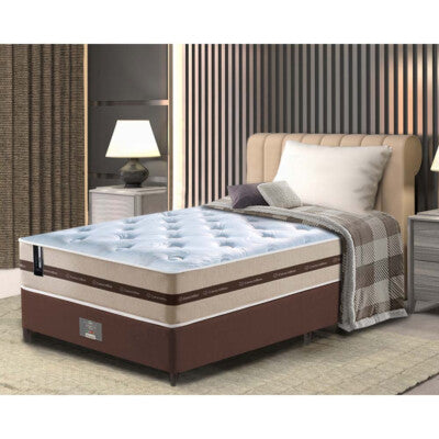 Cama Box Solteiro Colchão OrtoFirm Black + Box 88x188x67 One Face Espuma D33 Preto