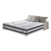Colchão Casal de Molas Ensacadas D33 Cama inBox Select Firme 138x188x32 Preto