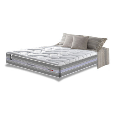 Colchão Casal OrtoFirm 138x188x28 One Face Espuma D45 Cinza