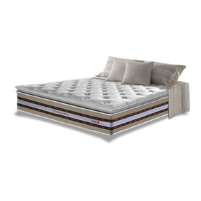 Colchão Queen de Molas Ensacadas Cama inBox Select Basic 158x198x26 Bege
