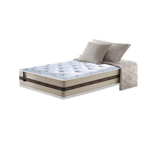 Colchão Solteiro de Molas Ensacadas D33 com Pillow TOP Cama inBox Select 88x188x32 Bege