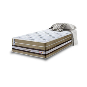 Colchão Solteiro OrtoFirm 88x188x32 Double Face Espuma D45 Cinza