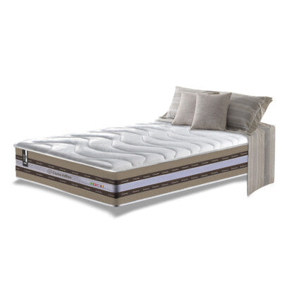 Colchão Solteiro de Molas Ensacadas D33 Cama inBox Select Firme 88x188x32 Cinza