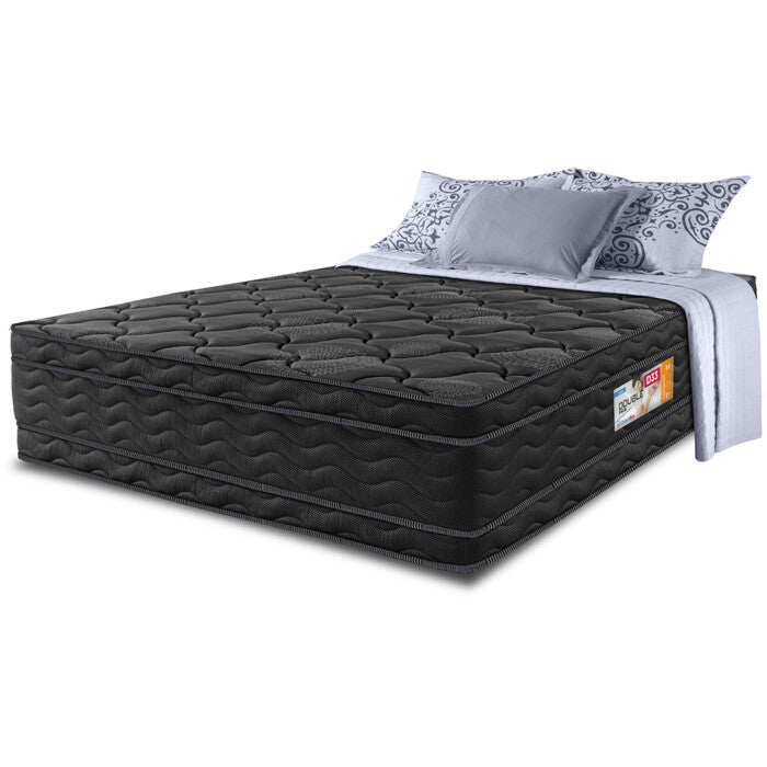 Colchão Queen OrtoFirm Black 158x198x32 Double Face Espuma D33 Preto