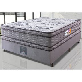 Cama Box Casal Colchão + Box 138x188 Molas Ensacadas Cama inBox Relax Pillow