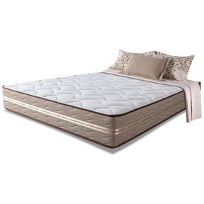 Colchão Casal de Molas Ensacadas D33 com Pillow TOP Cama inBox Select 138x188x32 Bege